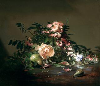 Pears and rose