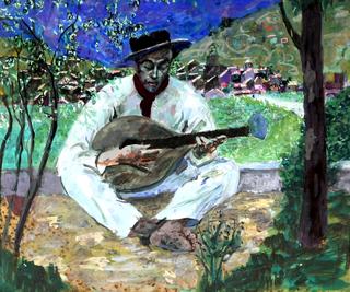 The guitar player