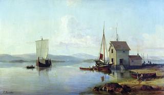 Harbour with Sailboats