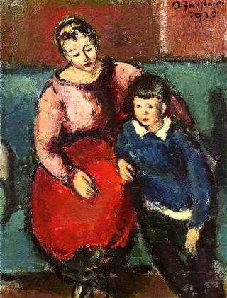 Woman with Boy (Peter)