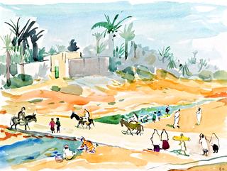 Away in the Gabes Oasis
