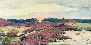 September Sunset on the Dunes