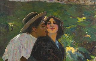 Romantic couple