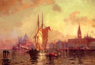 Sunset, Venice
