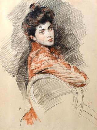 Portrait Of Elisabeth Van Biema