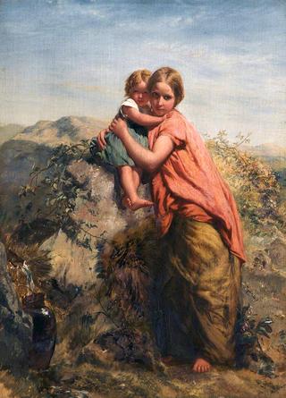 Welsh Peasant and Child