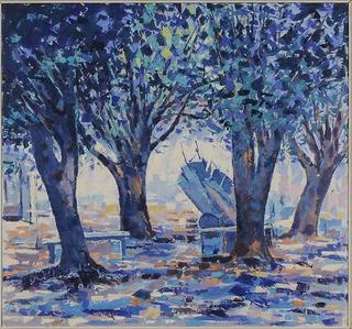 Landscape with Wagon