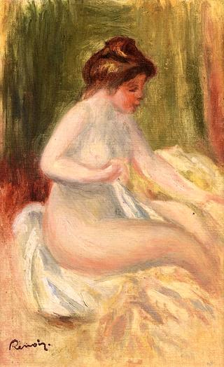 Nude Woman at Her Toilette