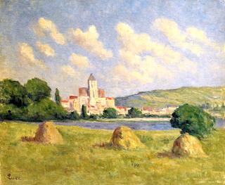 Guernes, Church and Fields