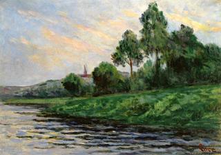 Landscape near Mantes