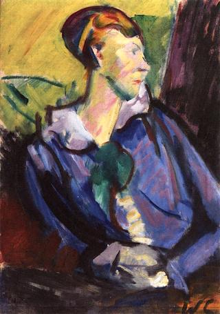 Portrait of Frau R. (Frau Reißner)