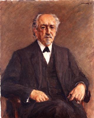 Portrait of Prof. Benno Erdmann