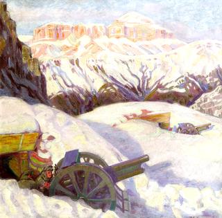 Artillery in the Dolomites