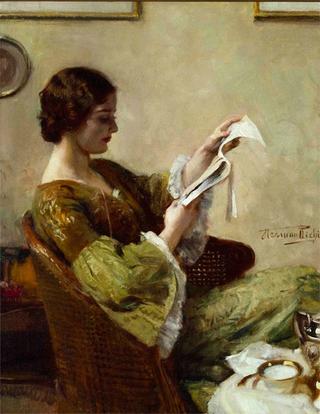 Young Woman Reading