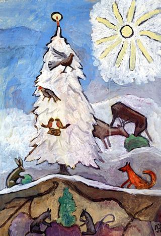 Animals' Christmas Tree