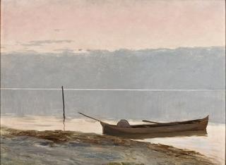 Landscape with a Canoe