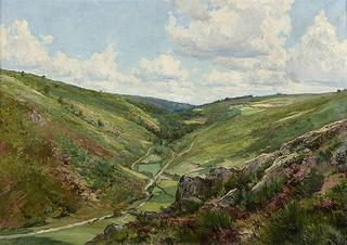 Valley in the Ardennes