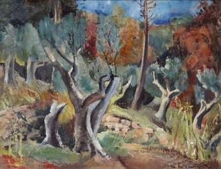 Landscape in Provence
