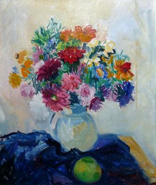 Flowers in a Vase