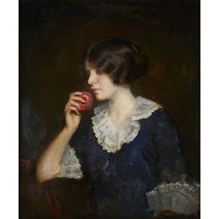 Lady with an Apple