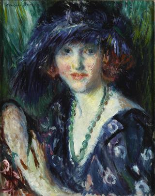 The Blue Feathered Hat