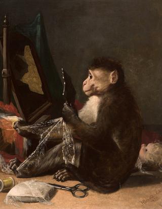 Monkey and Looking Glass