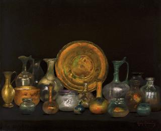 Still Life with Phoenician Glass