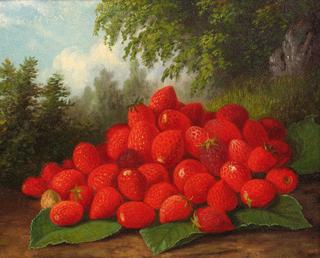 Still Life of Strawberries