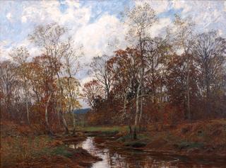 River Landscape, Autumn