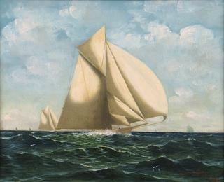 'Columbia' vs 'Shamrock': America's Cup