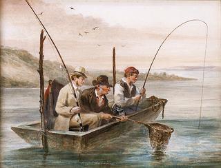 Fishing on the Hudson