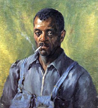 Portrait of a Young Black Man