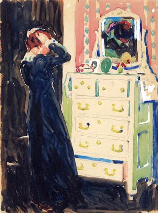 Woman at Dresser
