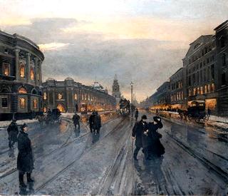 View of Nevsky Avenue, St. Petersburg