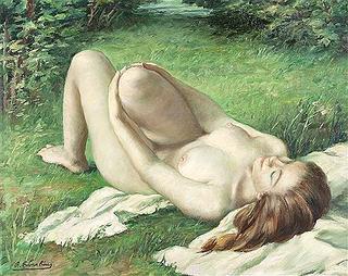 Nude at rest