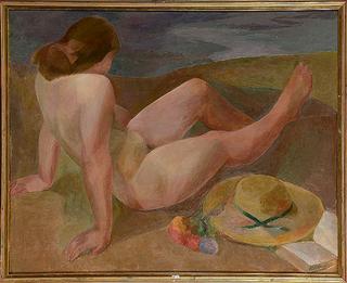 Nude with Hat