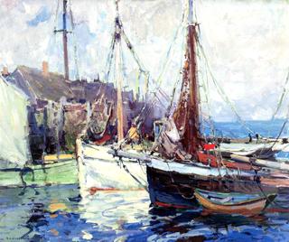 A Fish Buyers' Wharf