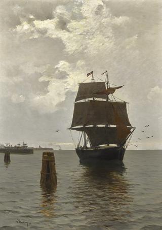 Sailing Ships on the Baltic Sea