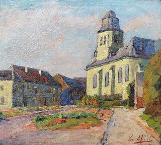 Small Church bathed in Sunlight