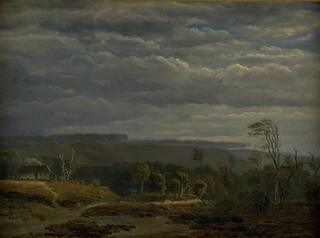 A View of a Wooded Landscape in Jutland