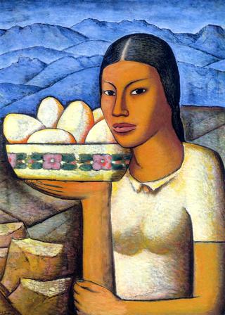 Woman with Fruit