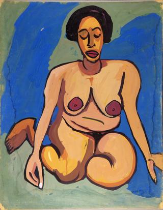 Seated Female Nude