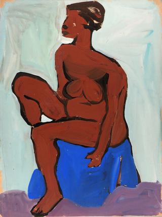 Seated Female Nude