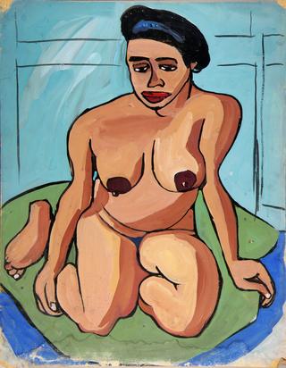 Seated Female Nude