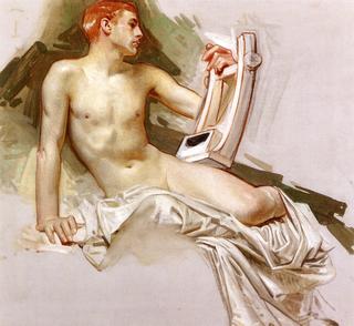 Man with a Lyre (study)