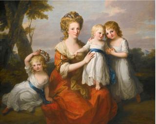 Portrait of Mary May with Her Three Daughters