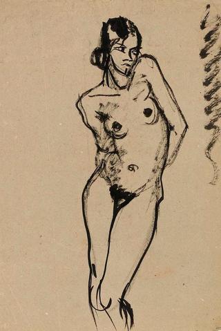 Standing Female Nude