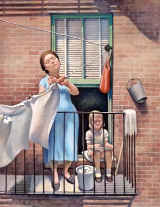 Hanging Out the Wash