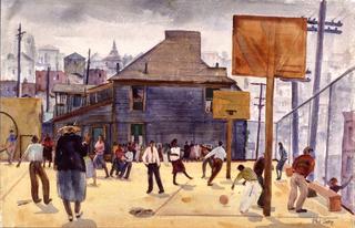 Playground, Temple Street School