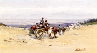 Travelers in the Mountains